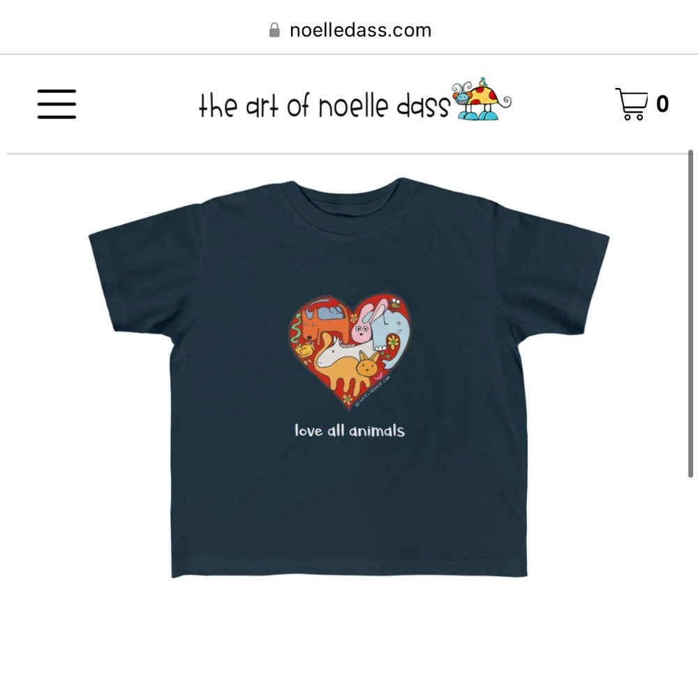 Unisex Love All Animals T-shirt - Picture 4 of 6
